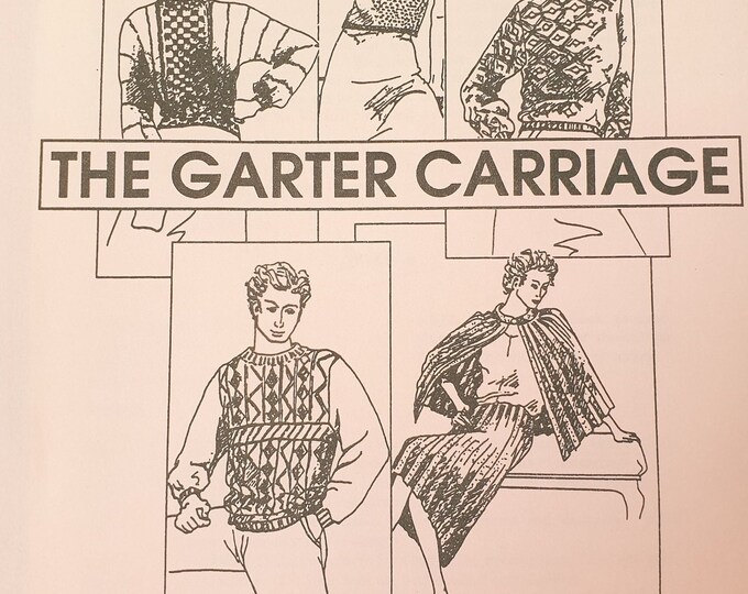 Cover of The Garter Carriage: patterns and techniques